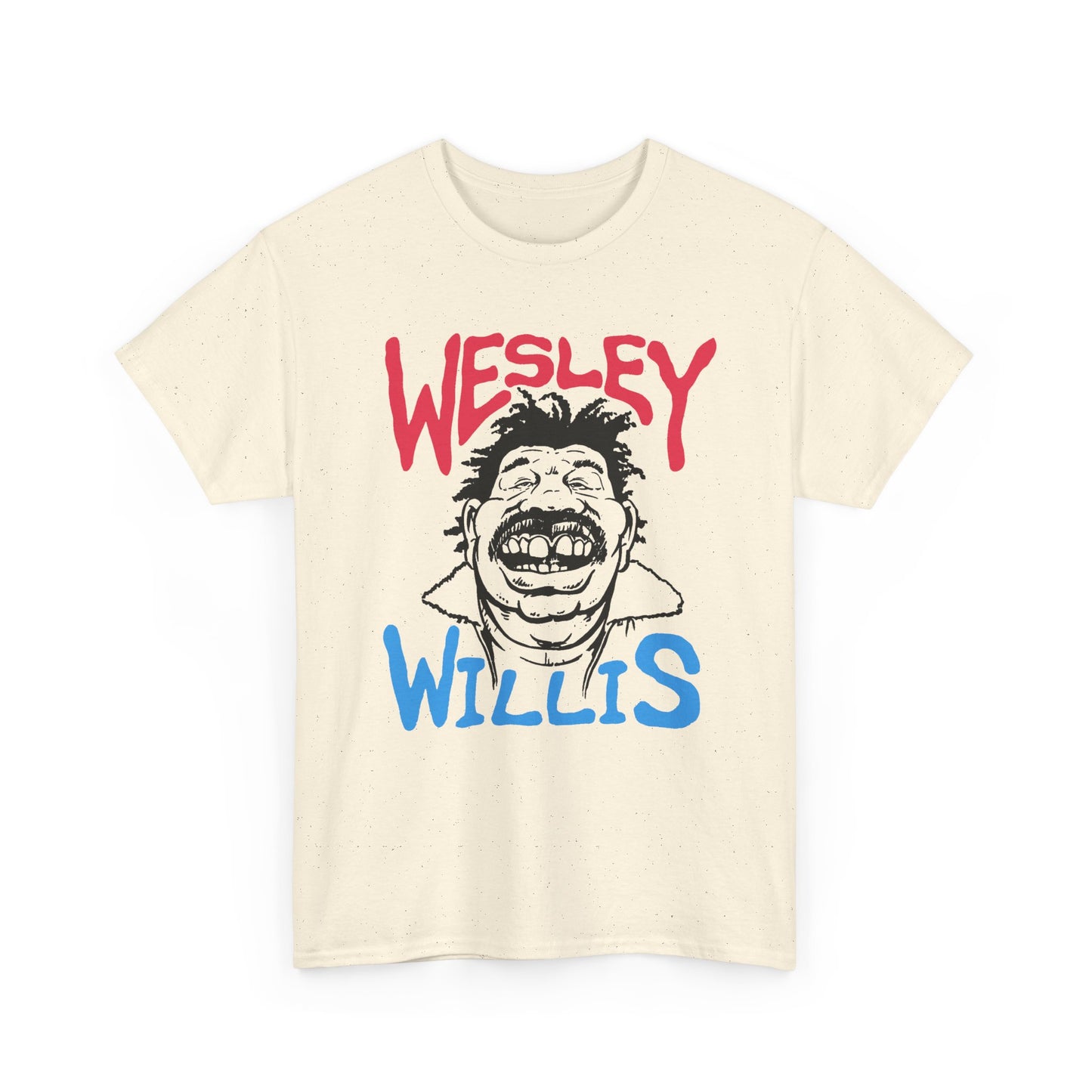 1996 wesley willis show poster custom reproduction tshirt