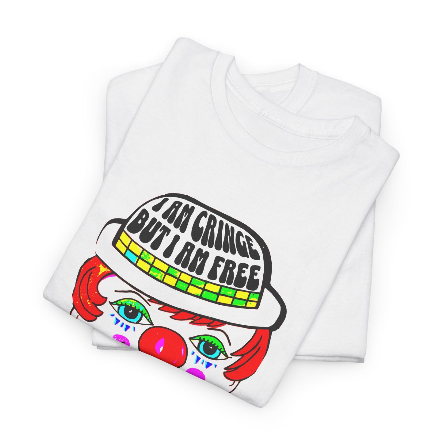 i am cringe but i am free garbage clown