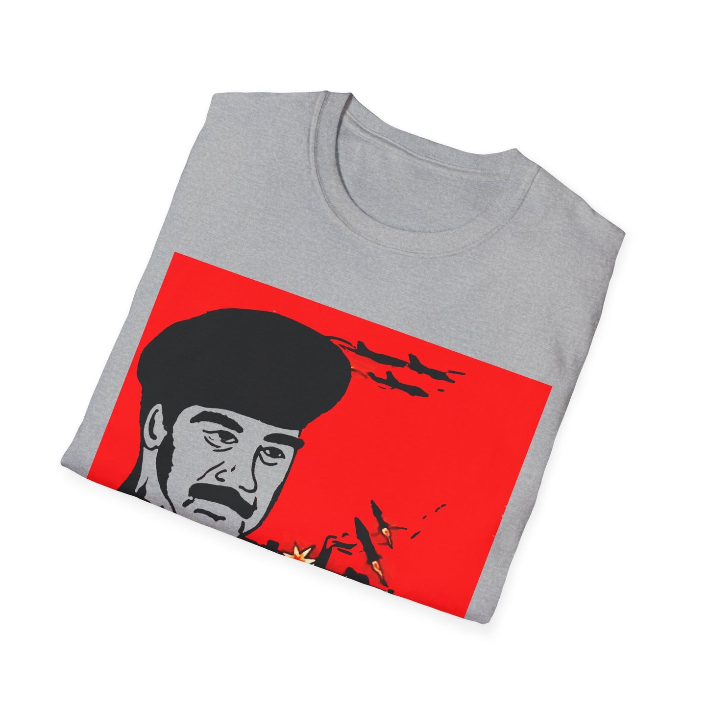 the sadam hussein game 1991 fan art tshirt