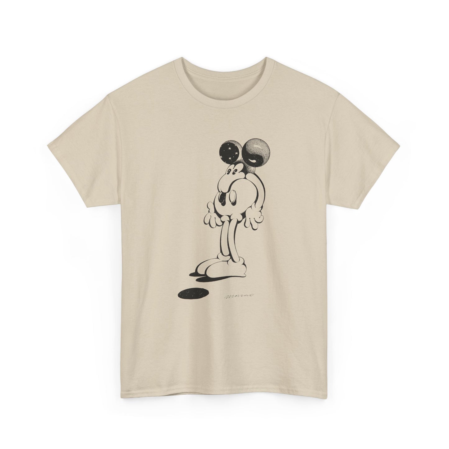 1968 illustration victor moscoso's cosmic mickey tshirt