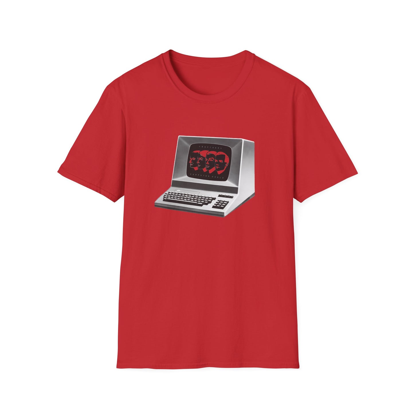kraftwerk 1981 computer world album custom colour tshirt
