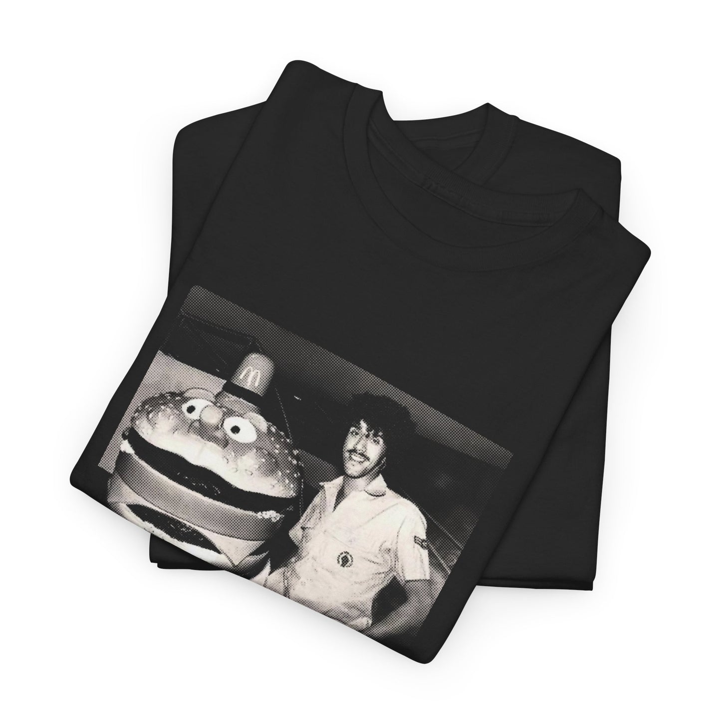 phil lynott and popular burger character photo tshirt