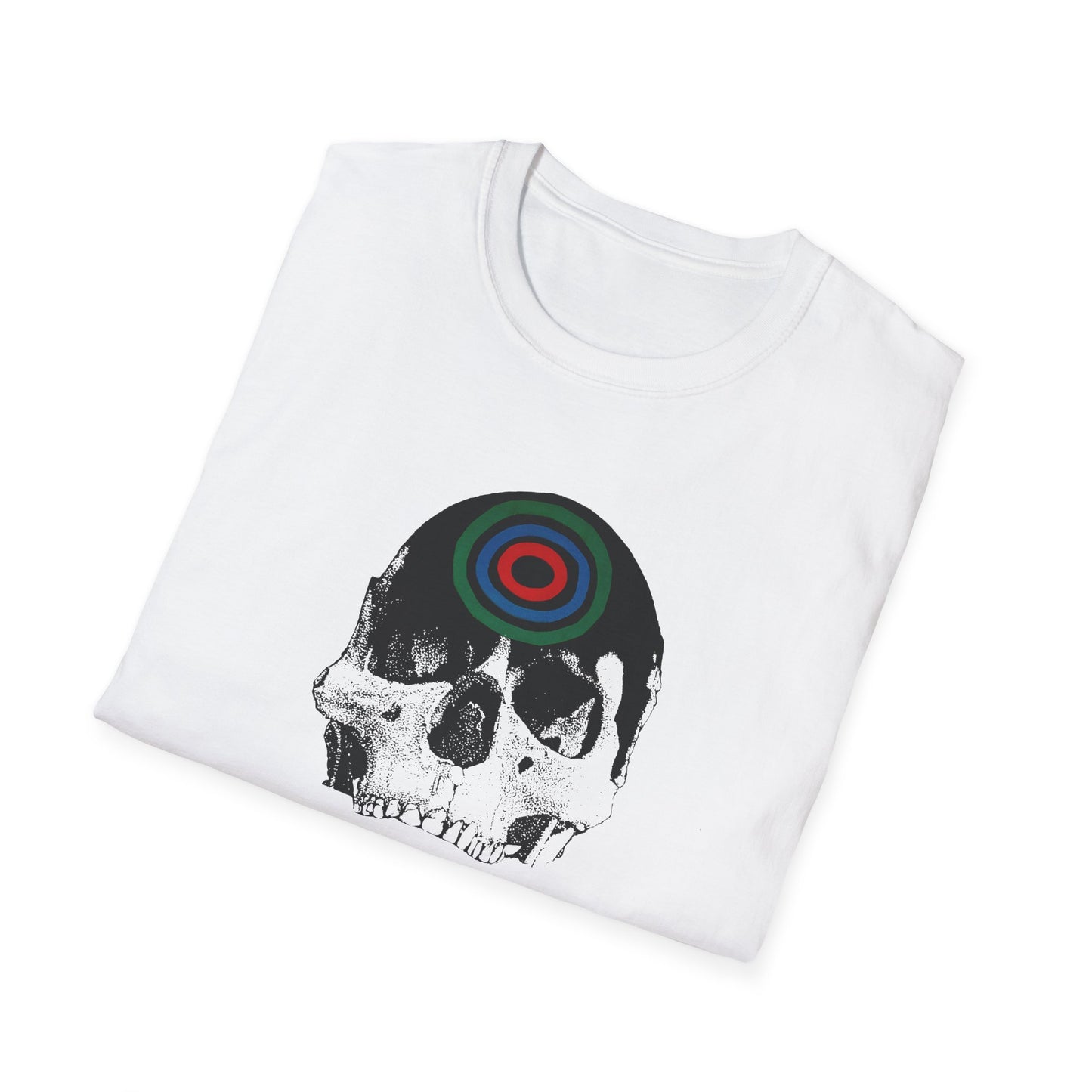 polish movie poster for alfred hitchcock's vertigo with memento mori tshirt