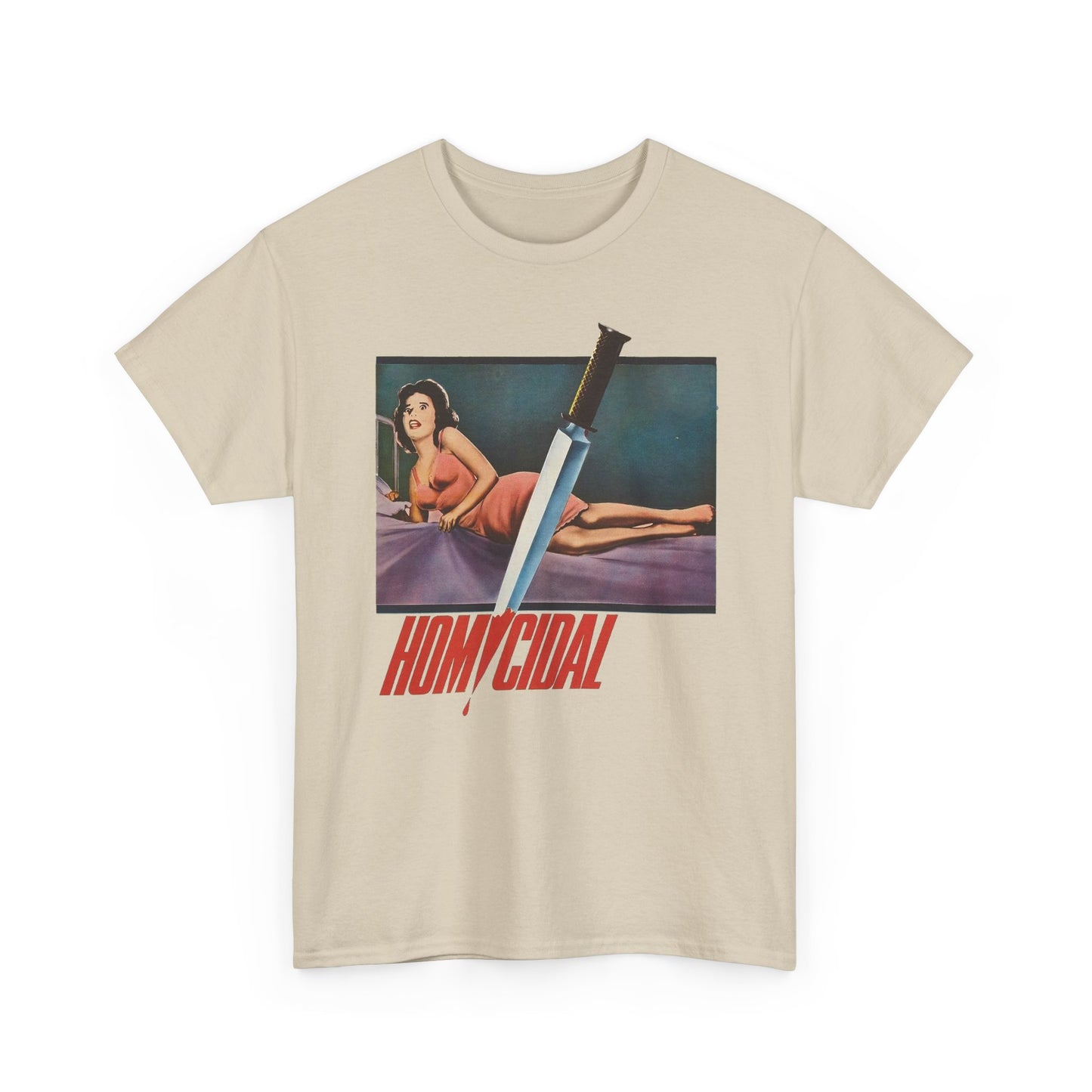 1961 homicidal movie poster tshirt