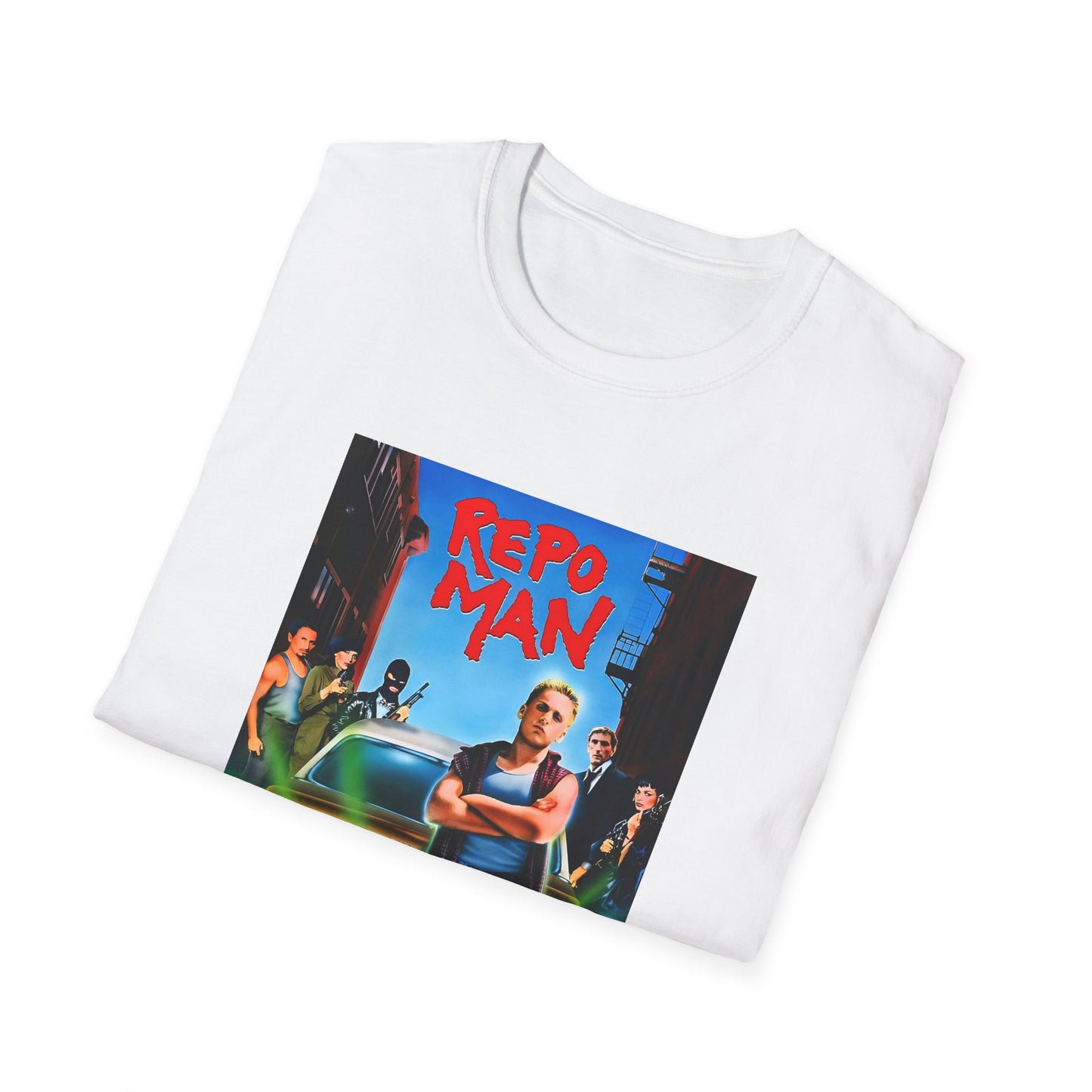 1984 repo man movie poster tshirt