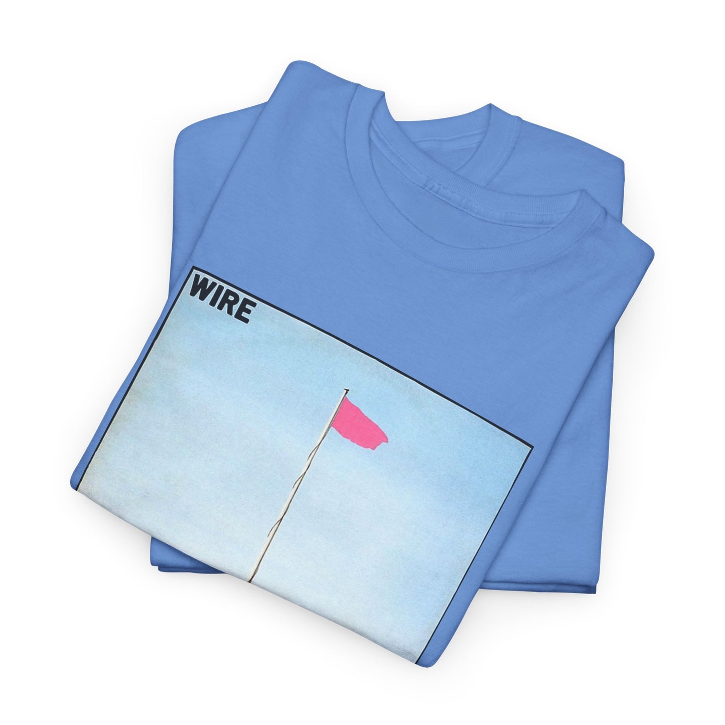 wire 1977 pink flag album cover tshirt
