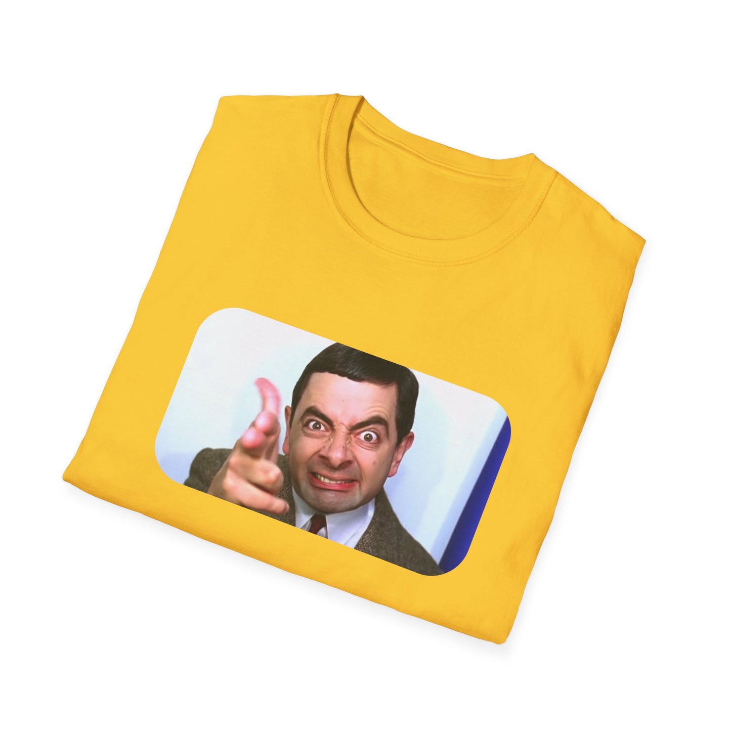 mr. bean funny face tshirt