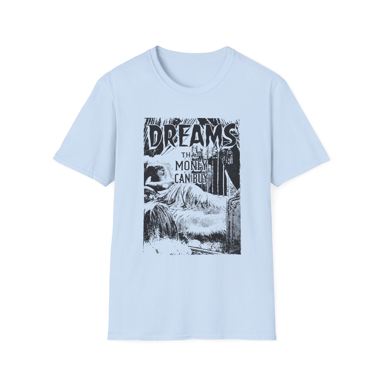 1947 dreams that money can buy surrealist film movie poster tshirt