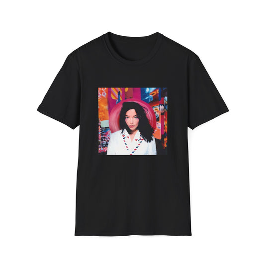 bjork 1995 post album tshirt