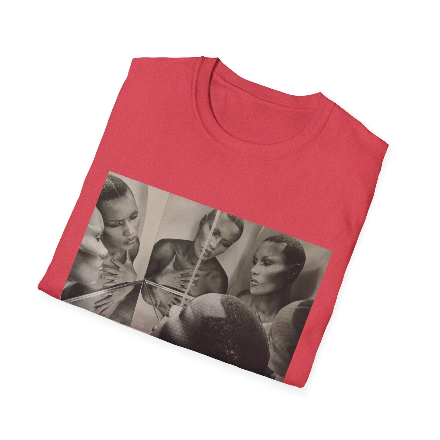 grace jones mirror gatefold for 1979 album muse tshirt