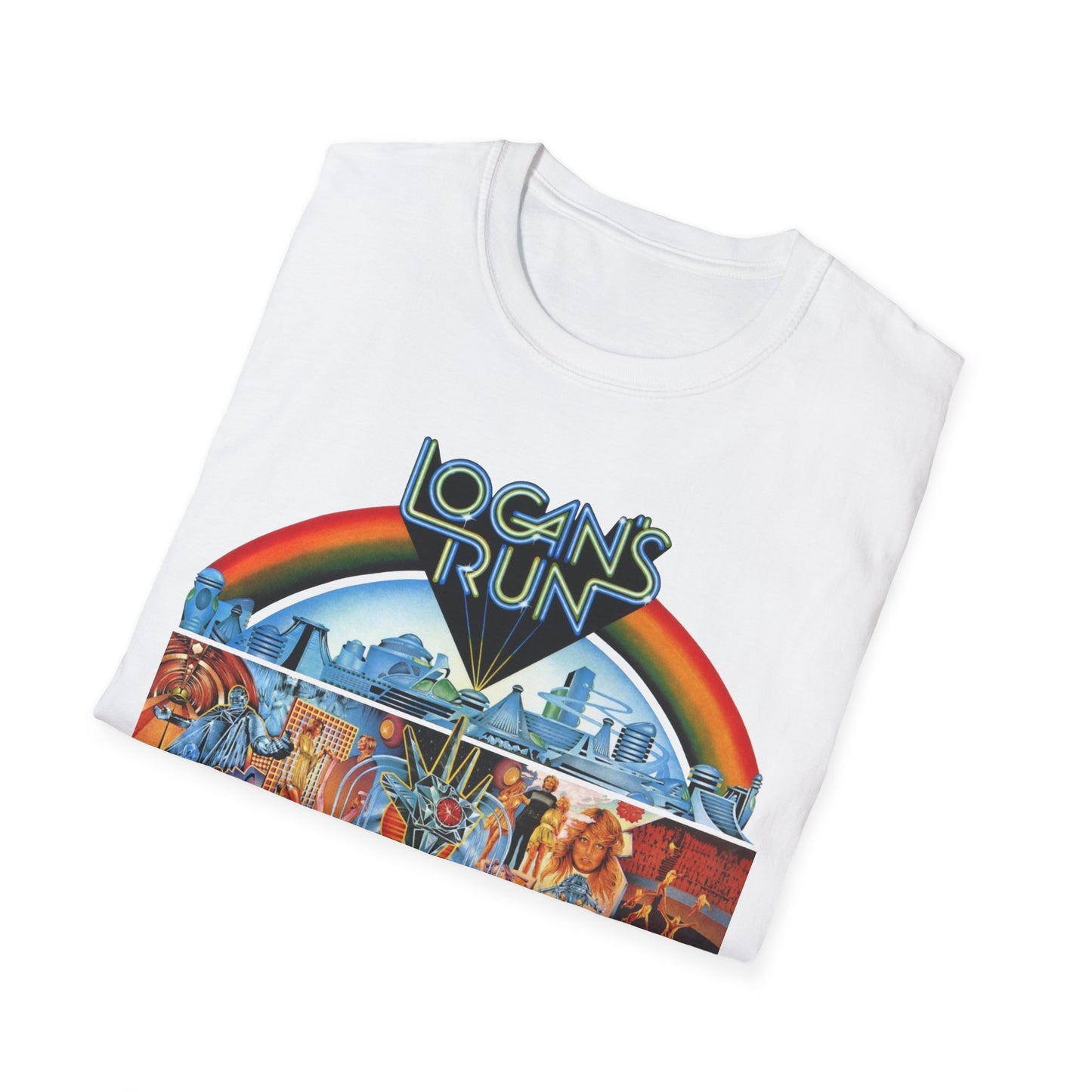 logan's run movie poster tshirt