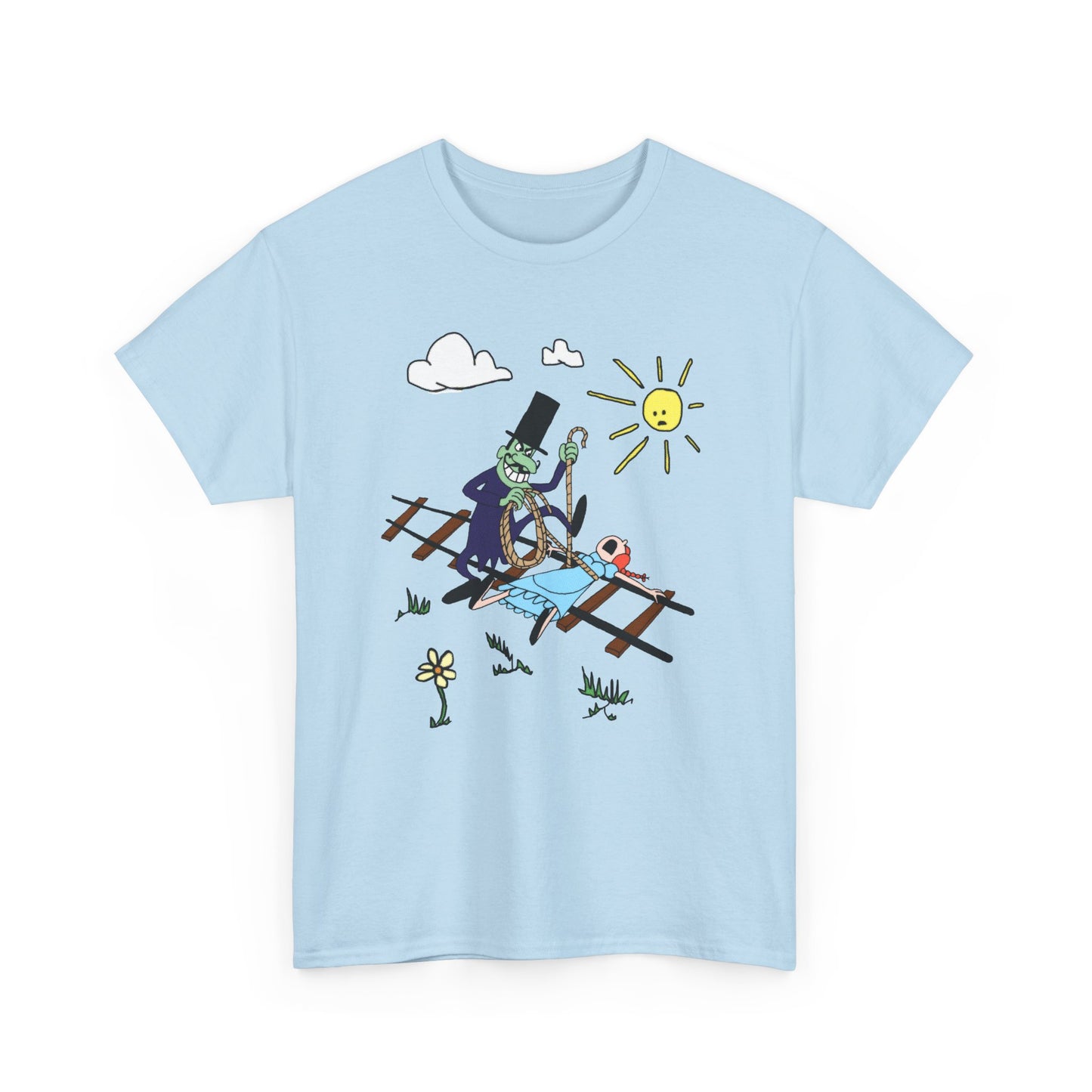 snidely whiplash fan art tshirt