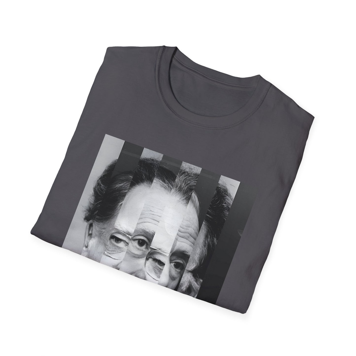 marshall mcluhan's face tshirt