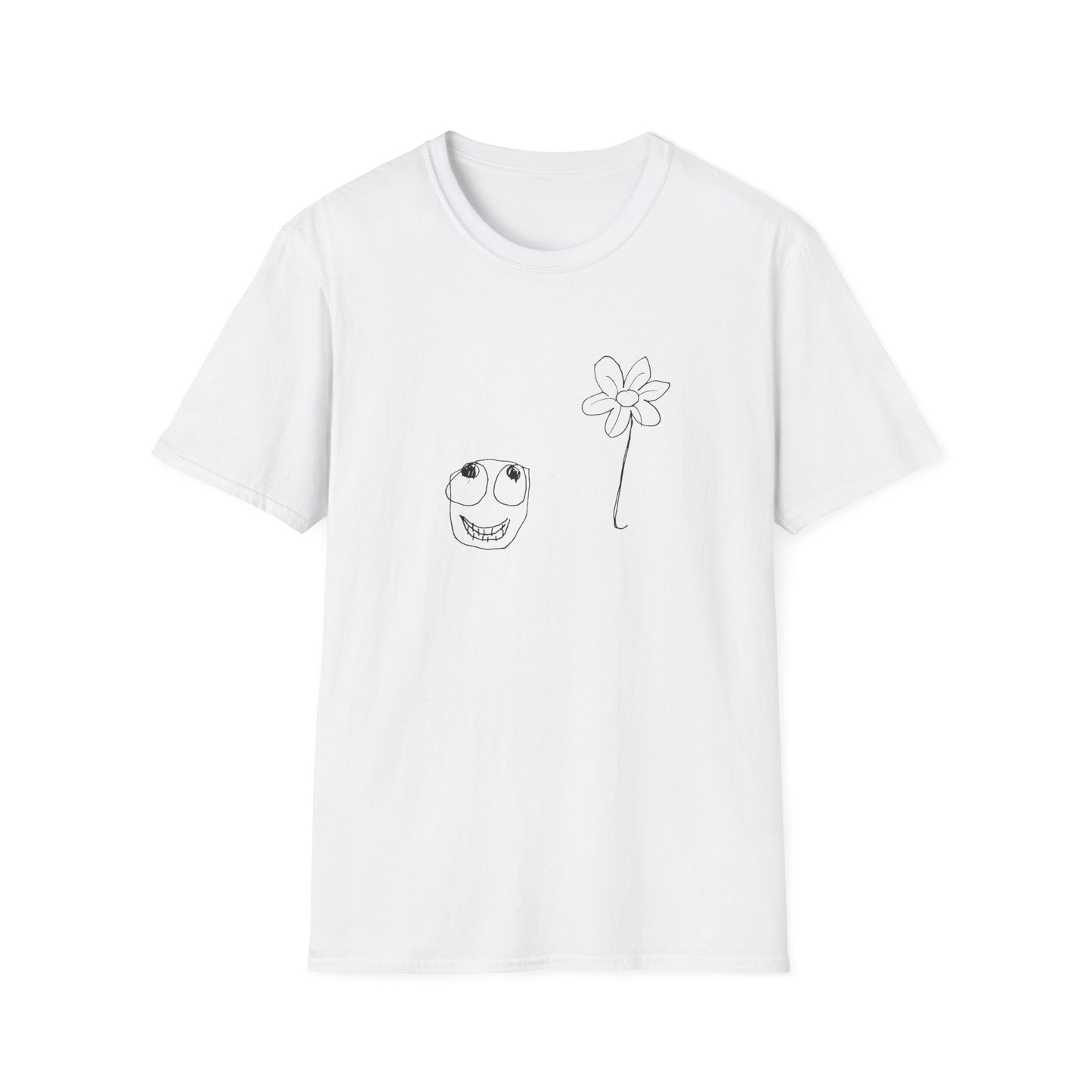 original drawing happy little guy tshirt