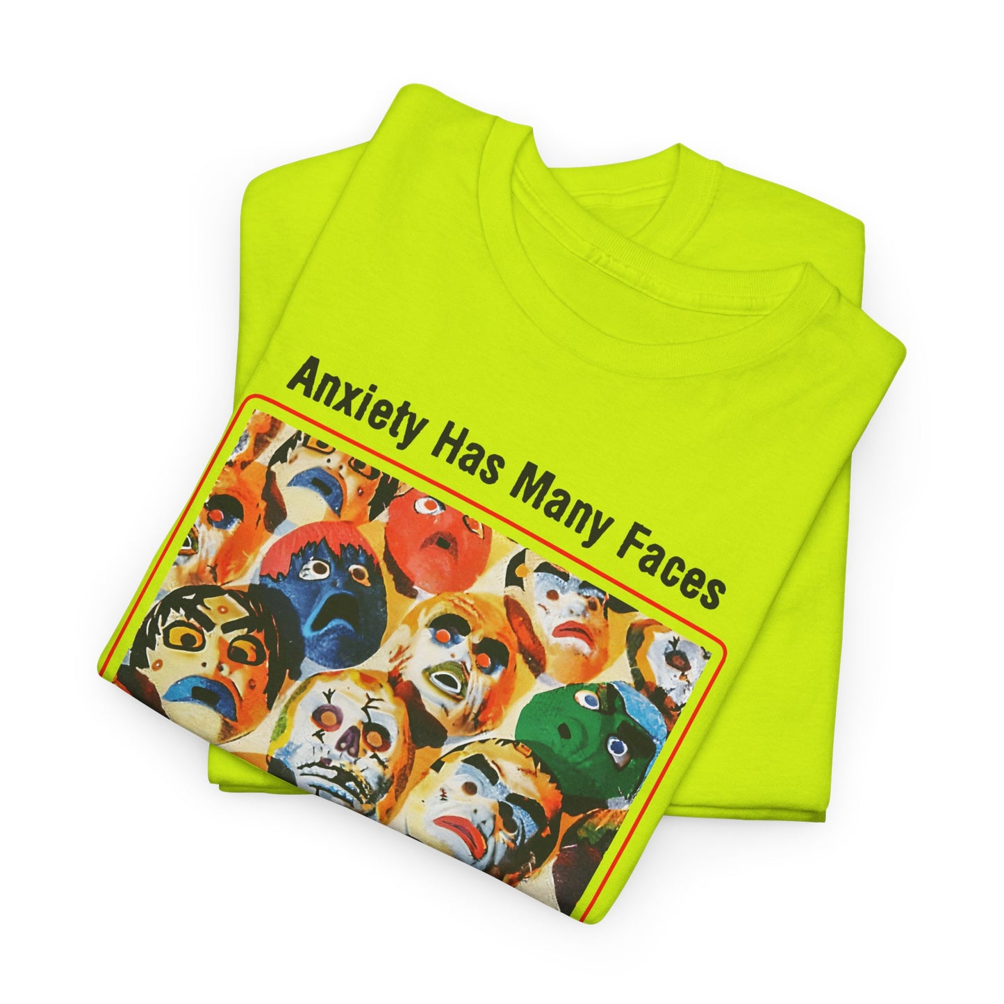 vintage xanax anxiety has many faces but there is only one tshirt