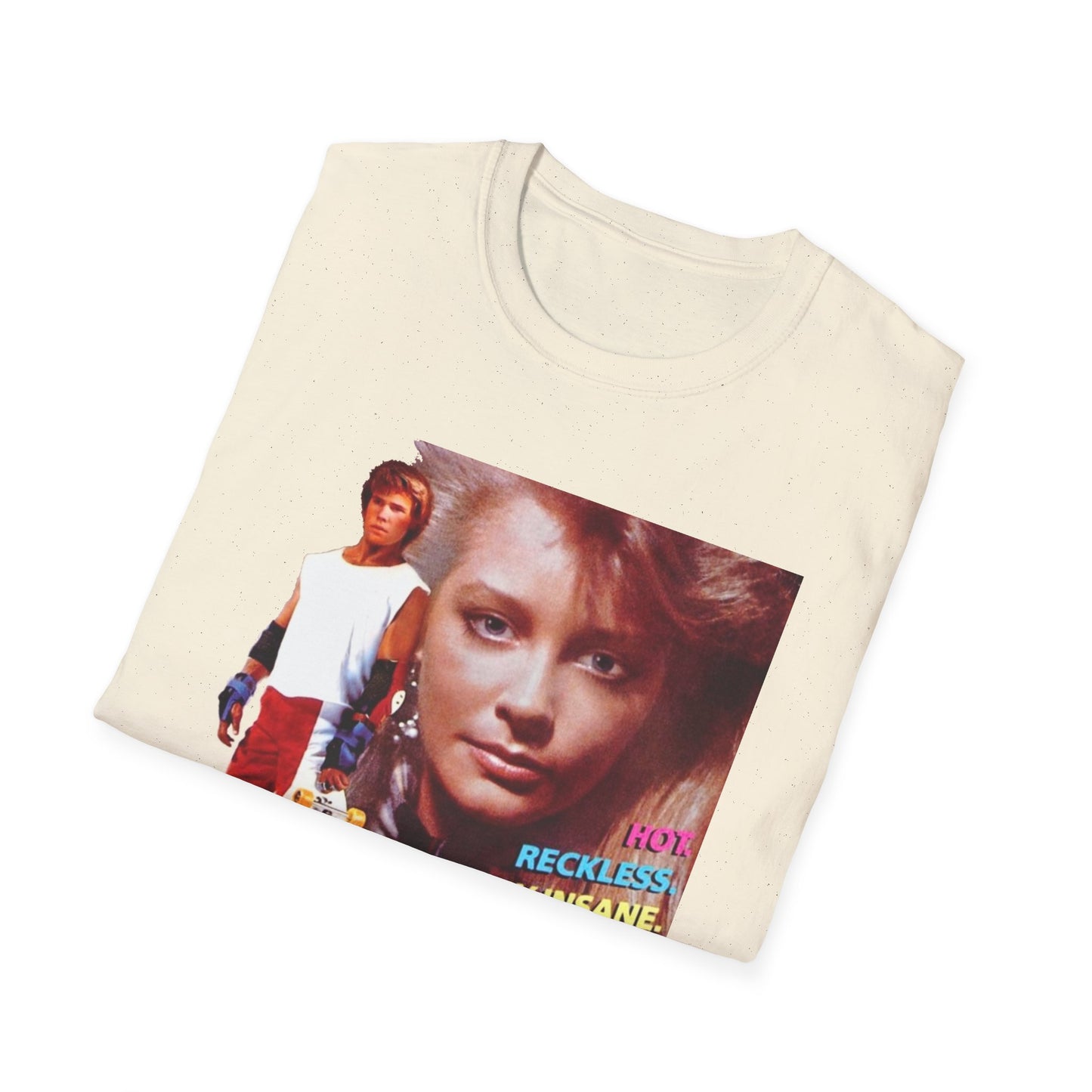 thrashin' 1986 skater gang movie poster tshirt