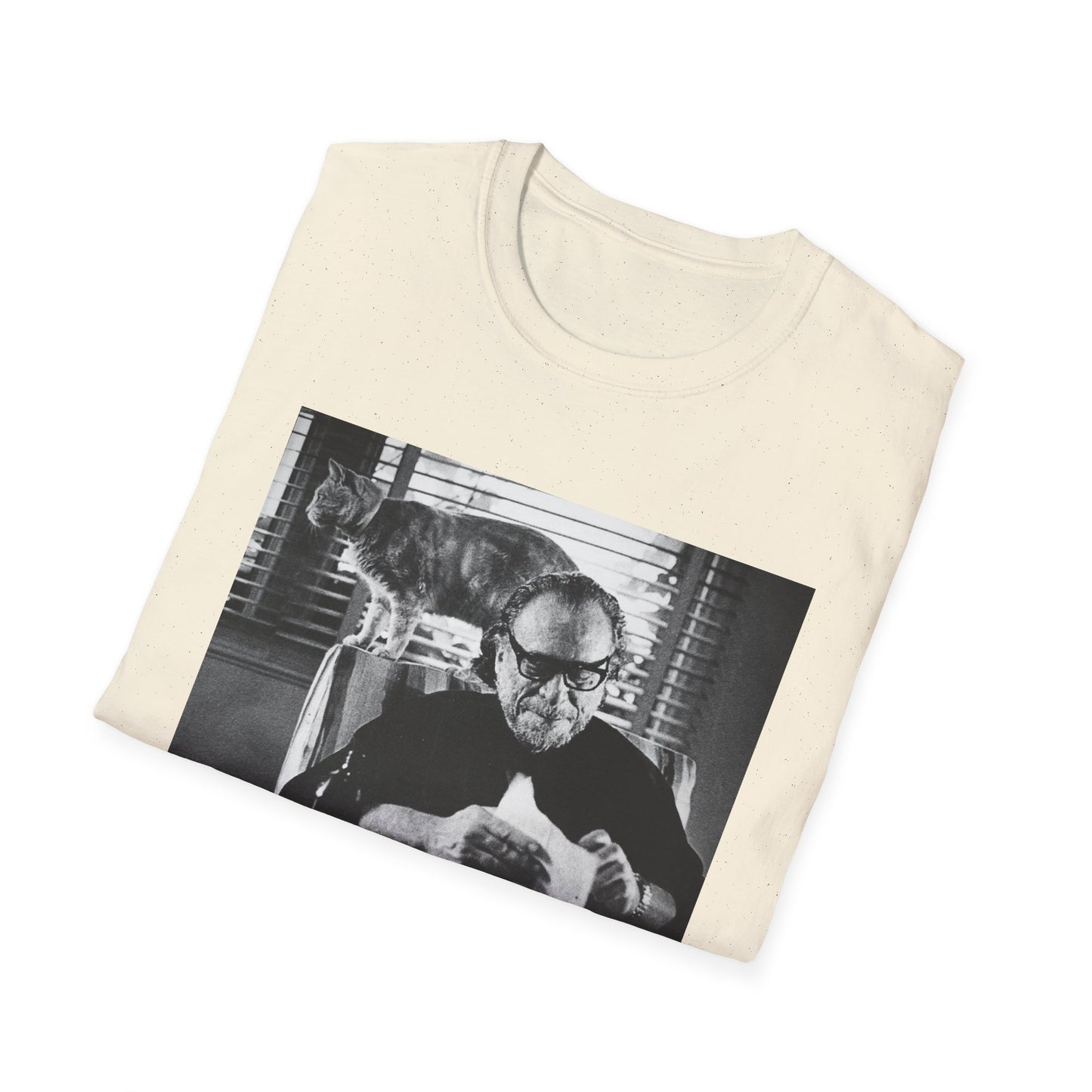 bukowski and butch the cat tshirt