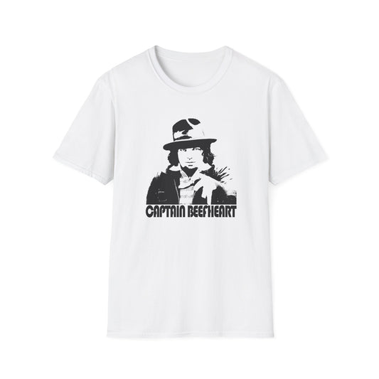 captain beefheart without the trout mask black stencil tshirt