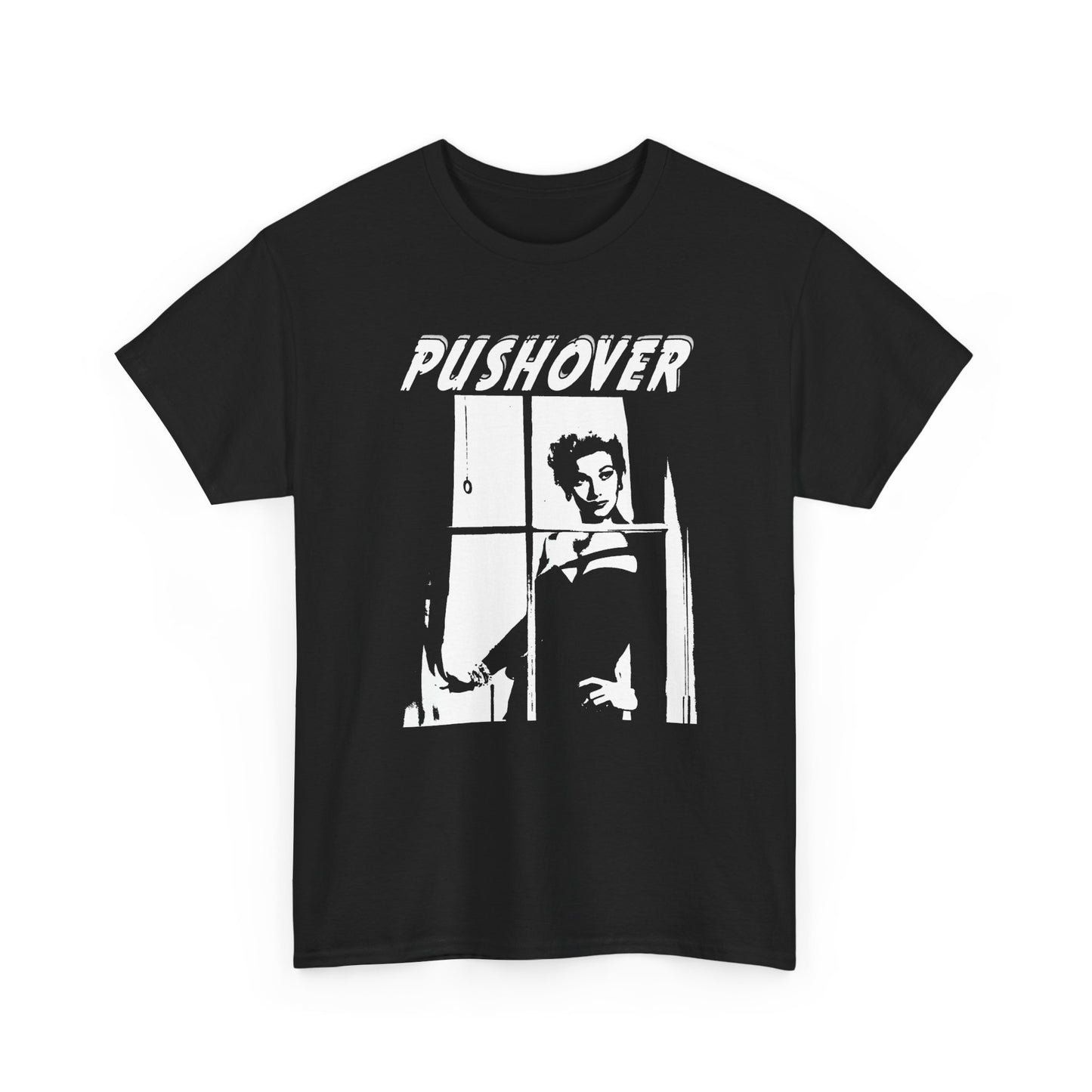 1954 film noir fan art movie poster pushover tshirt