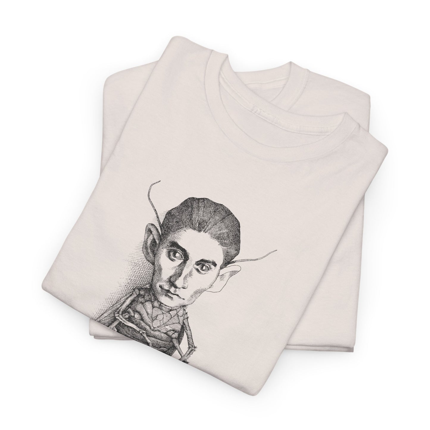 1970s drawing of franz kafka by rogelio naranjo tshirt