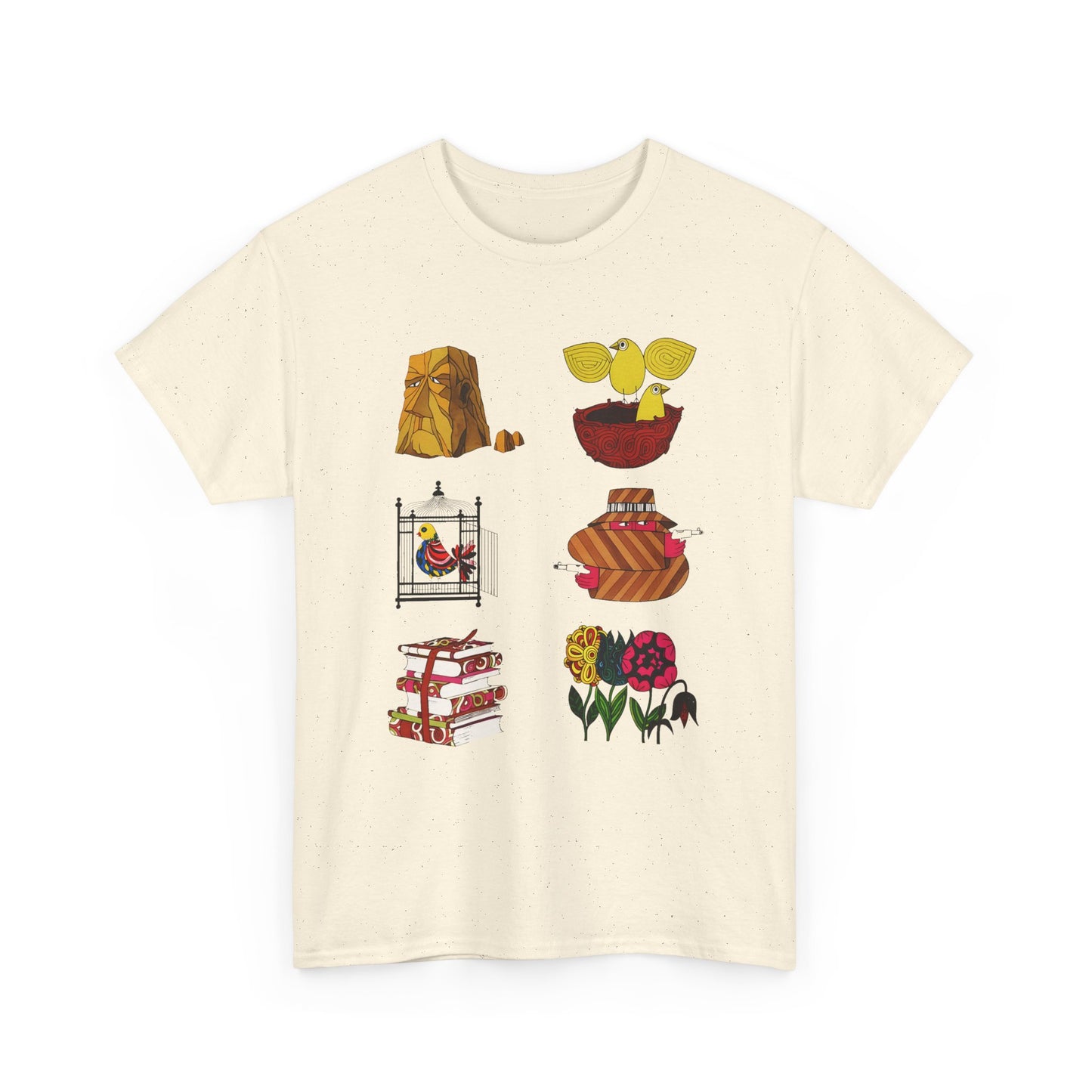 vintage graphics by boudewijn Ietswaart series 1 reproduction tshirt
