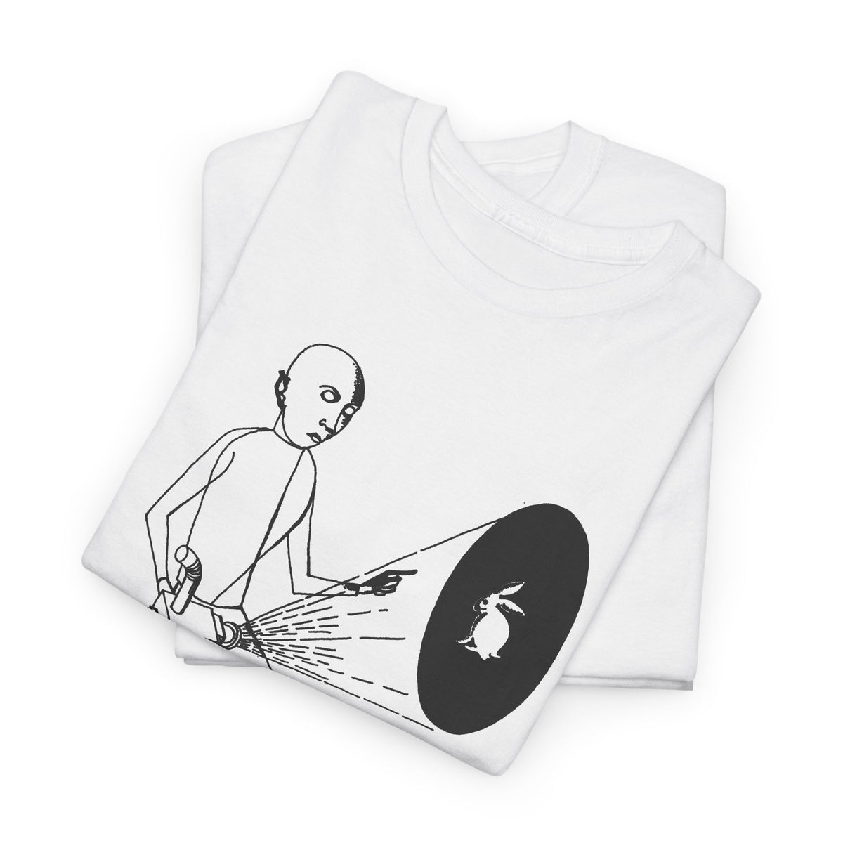 1927 laterna magica ink illustration by gottfried brockmann tshirt