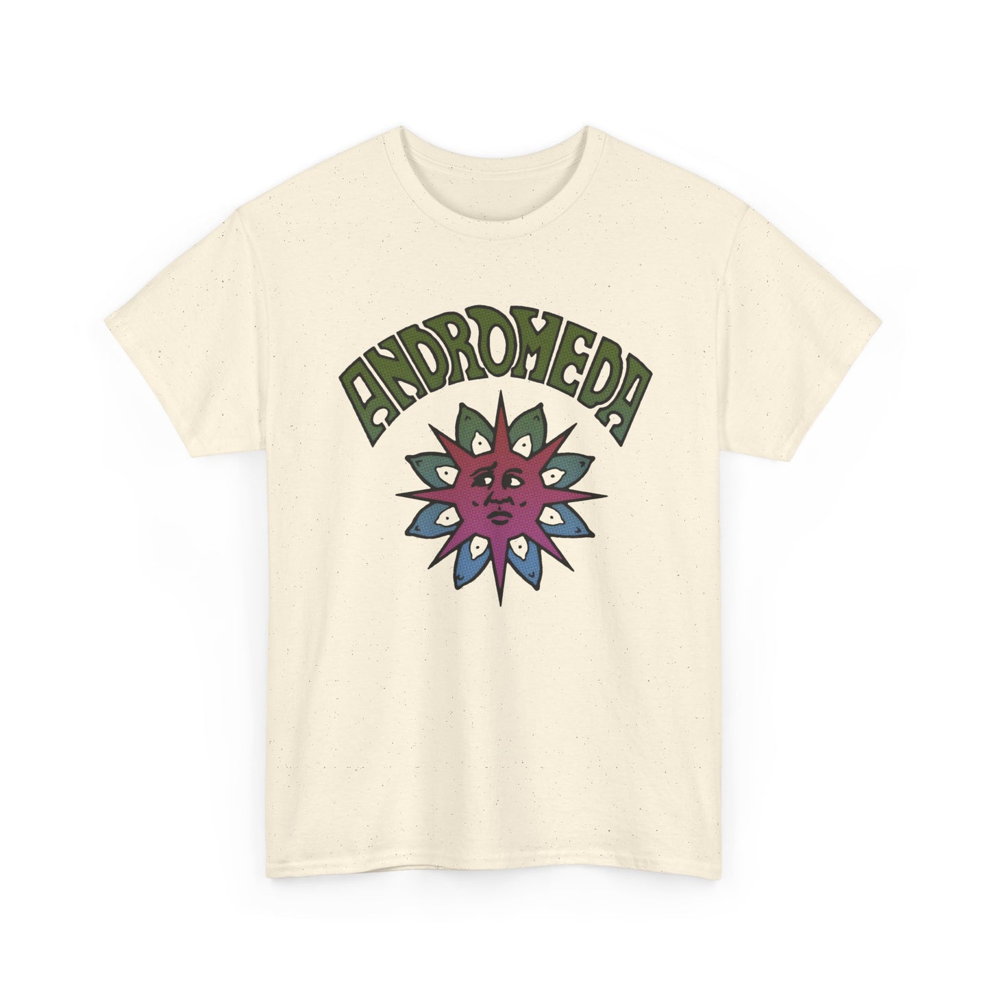 1960s english psychedelic band andromeda fan art tshirt