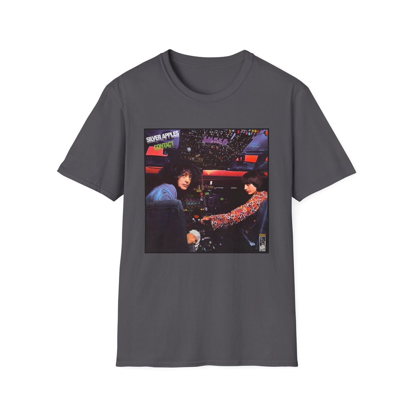 silver apples 1969 album contact tshirt