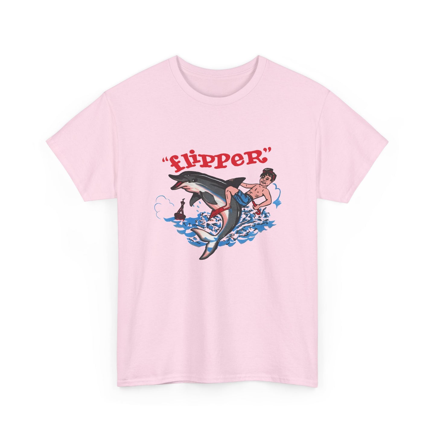 1960s miami seaquarium flipper the dolphin vintage reproduction tshirt