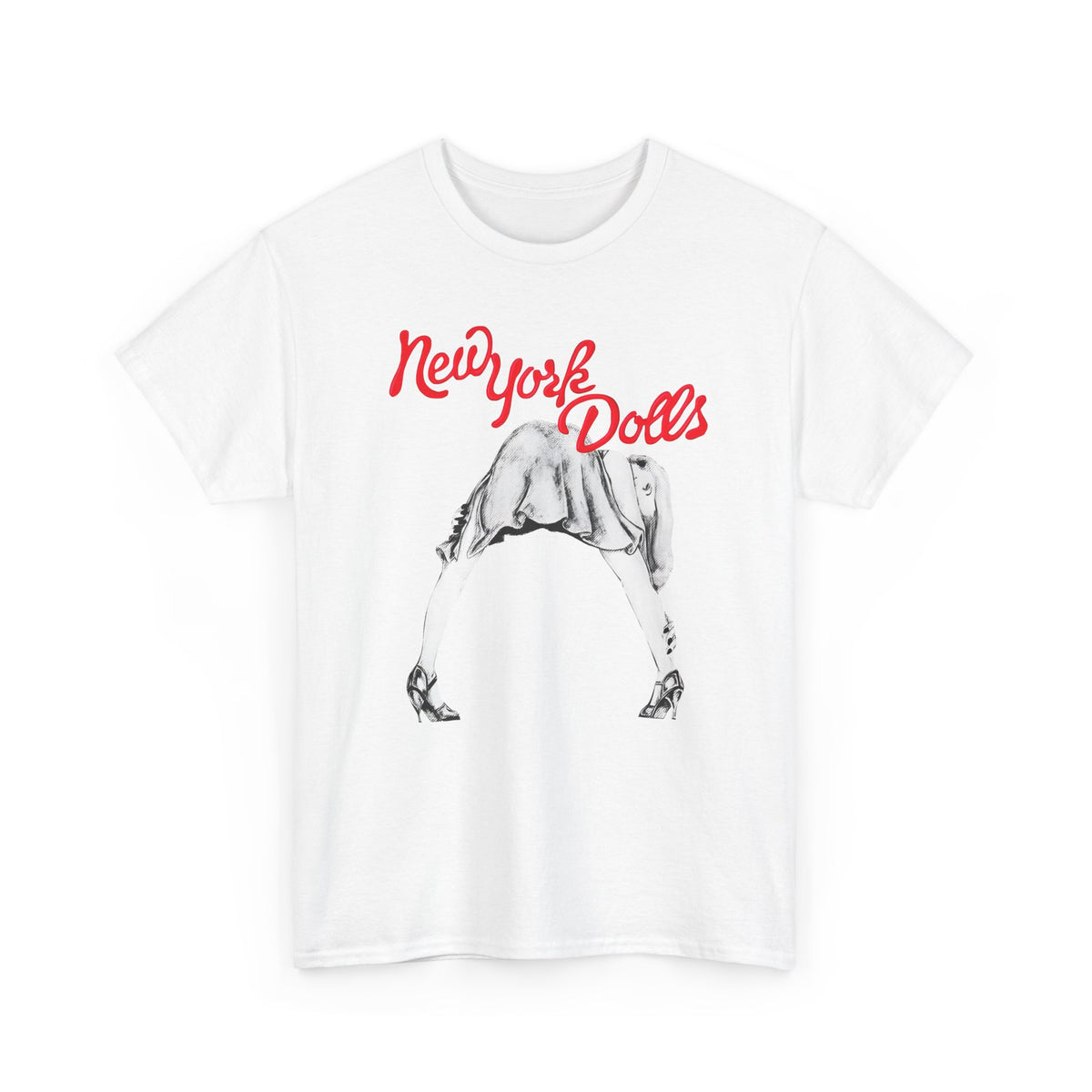 vintage new york dolls reproduction tshirt