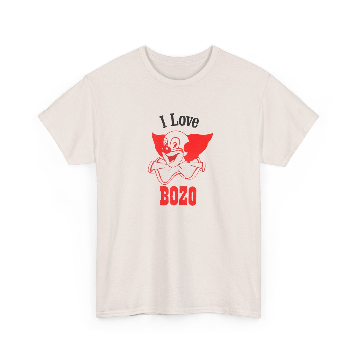 i love bozo vintage reproduction tshirt