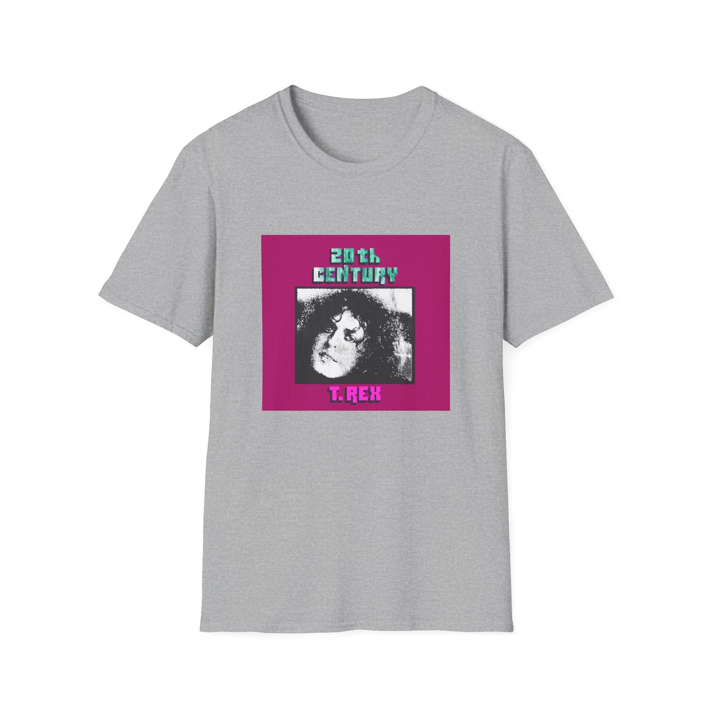 t. rex 1973 20th century alternate colour album tshirt