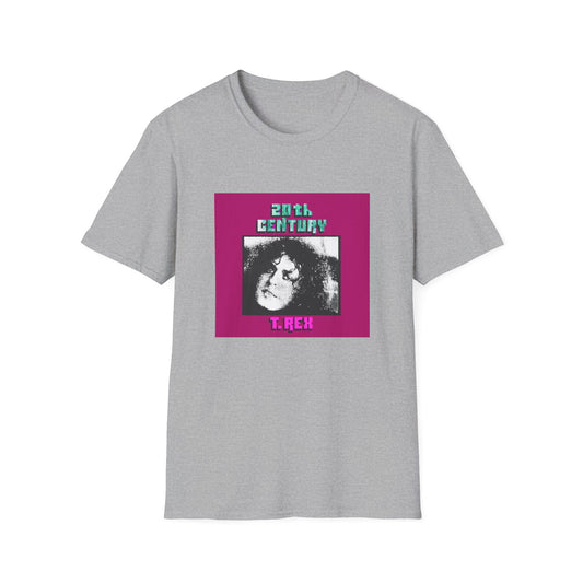 t. rex 1973 20th century alternate colour album tshirt