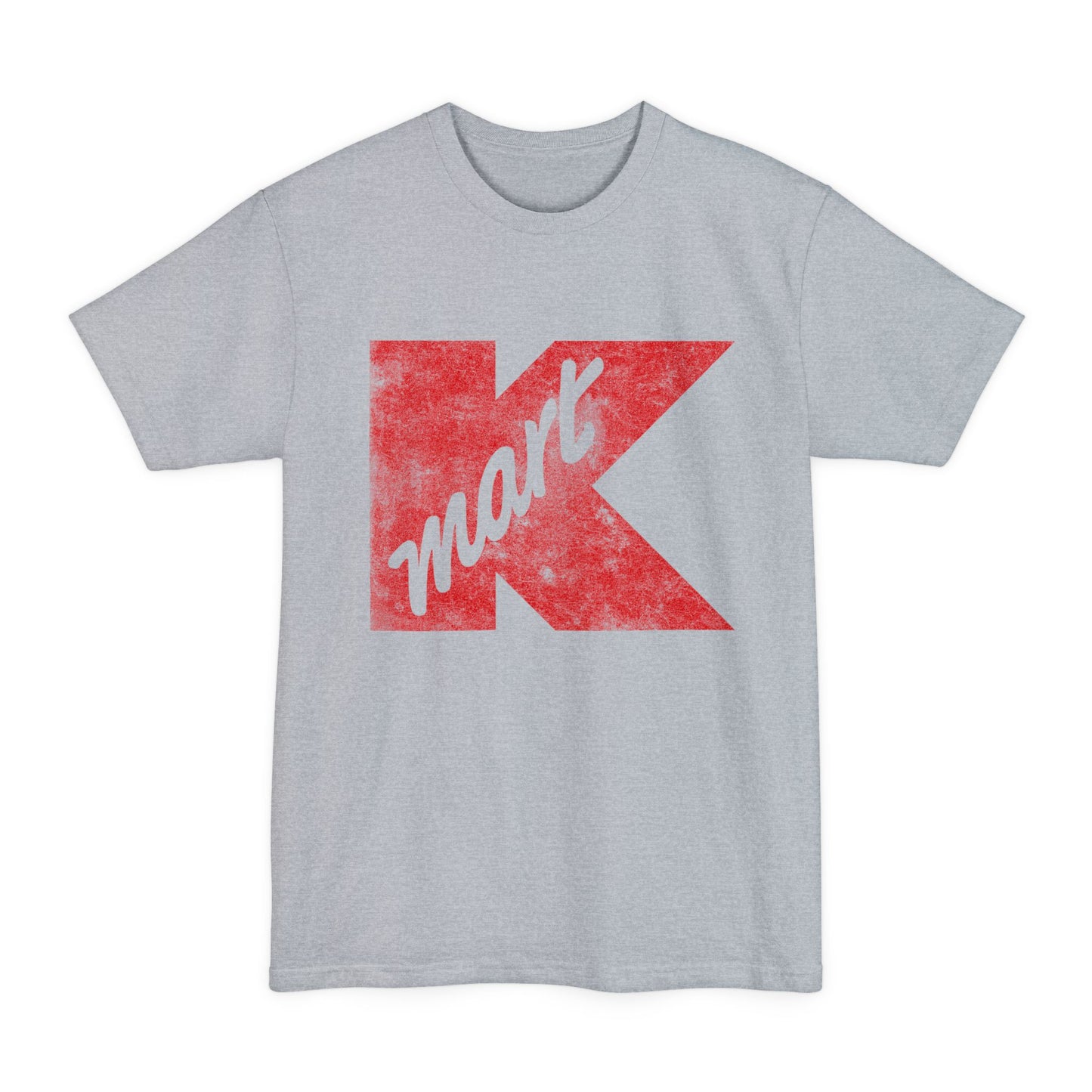 oversized distressed kmart vintage logo version 2 unisex tall beefy tshirt