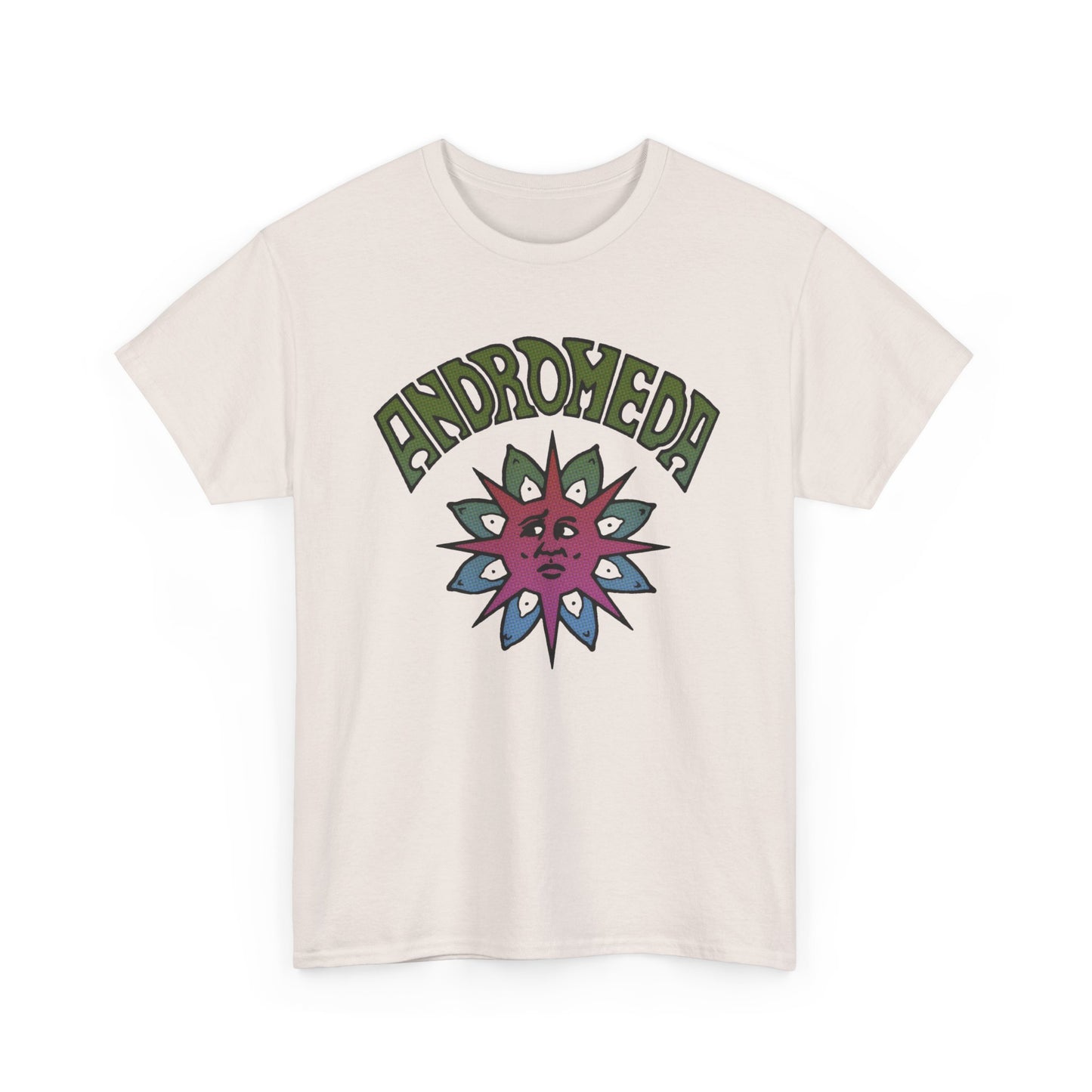 1960s english psychedelic band andromeda fan art tshirt