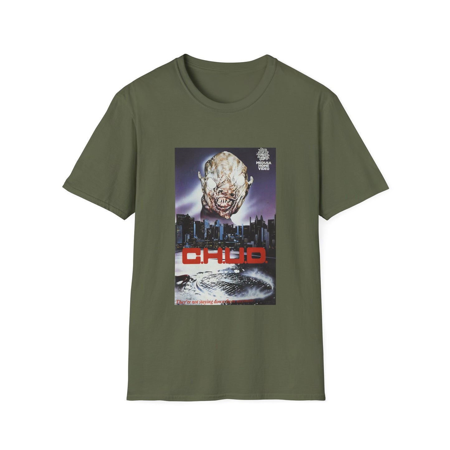 scary C.H.U.D tshirt