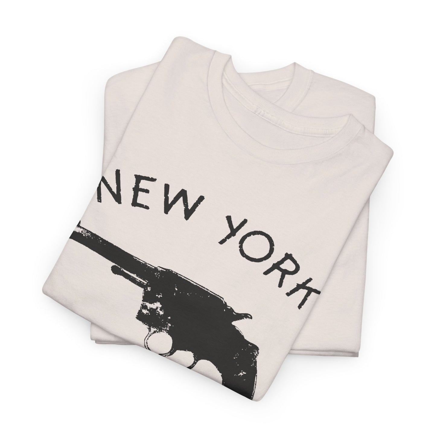 vintage 90s new york it ain't kansas with pistol reproduction tshirt