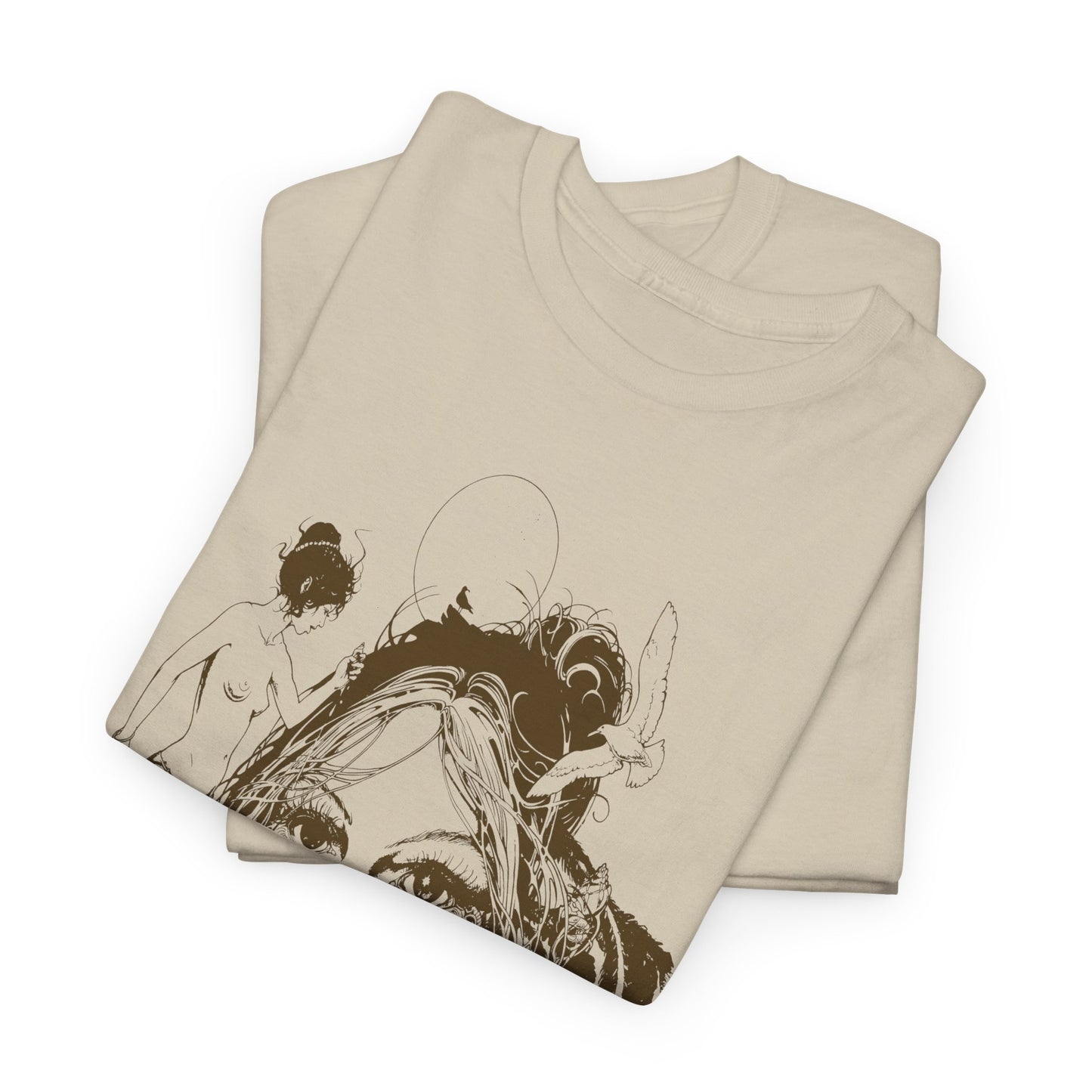 1970s whimsical illustration by bill ogden tshirt