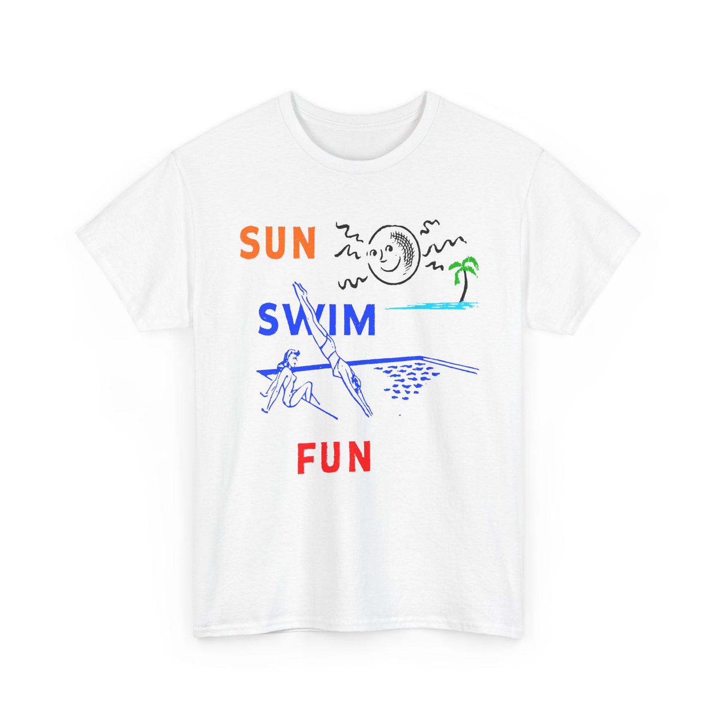 1950s palm springs hotel graphic custom edit tshirt