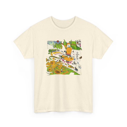 the point! 1970 harry nilsson record comic reproduction tshirt