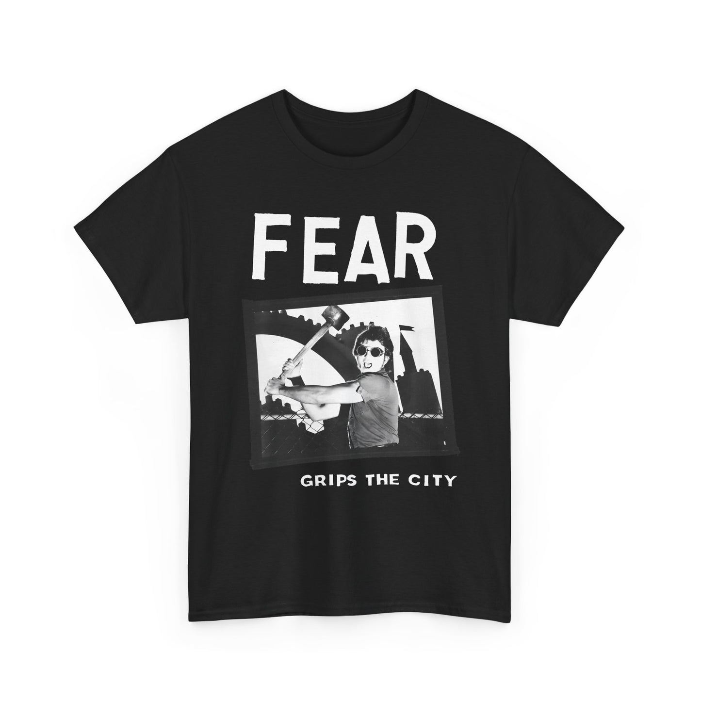 fear grips the city lee ving band tshirt