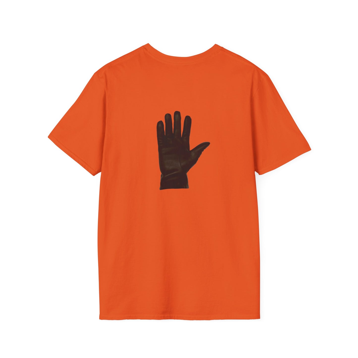 oj died with oj's glove on the back oj simpson tshirt