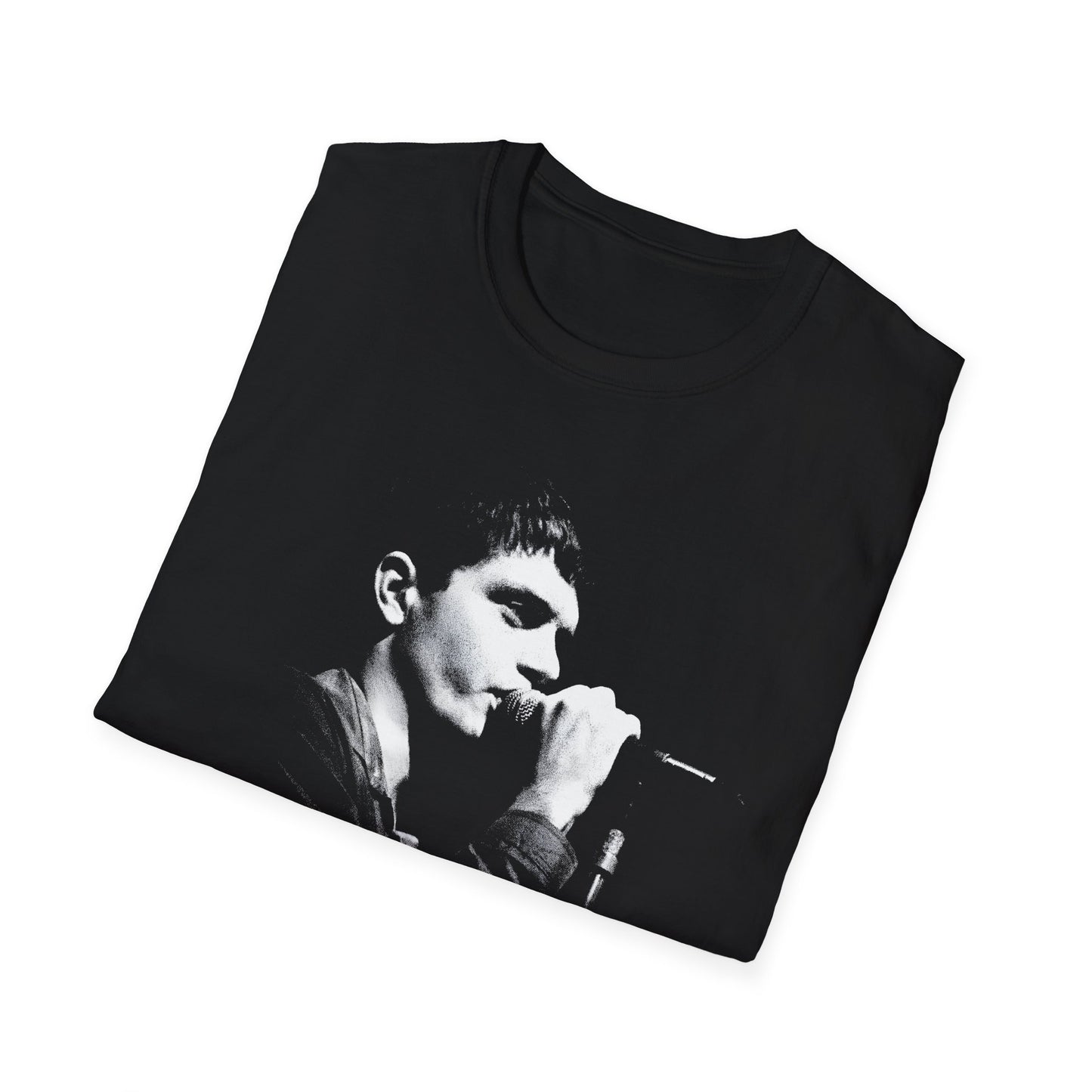 ian curtis singing 2 joy division tshirt