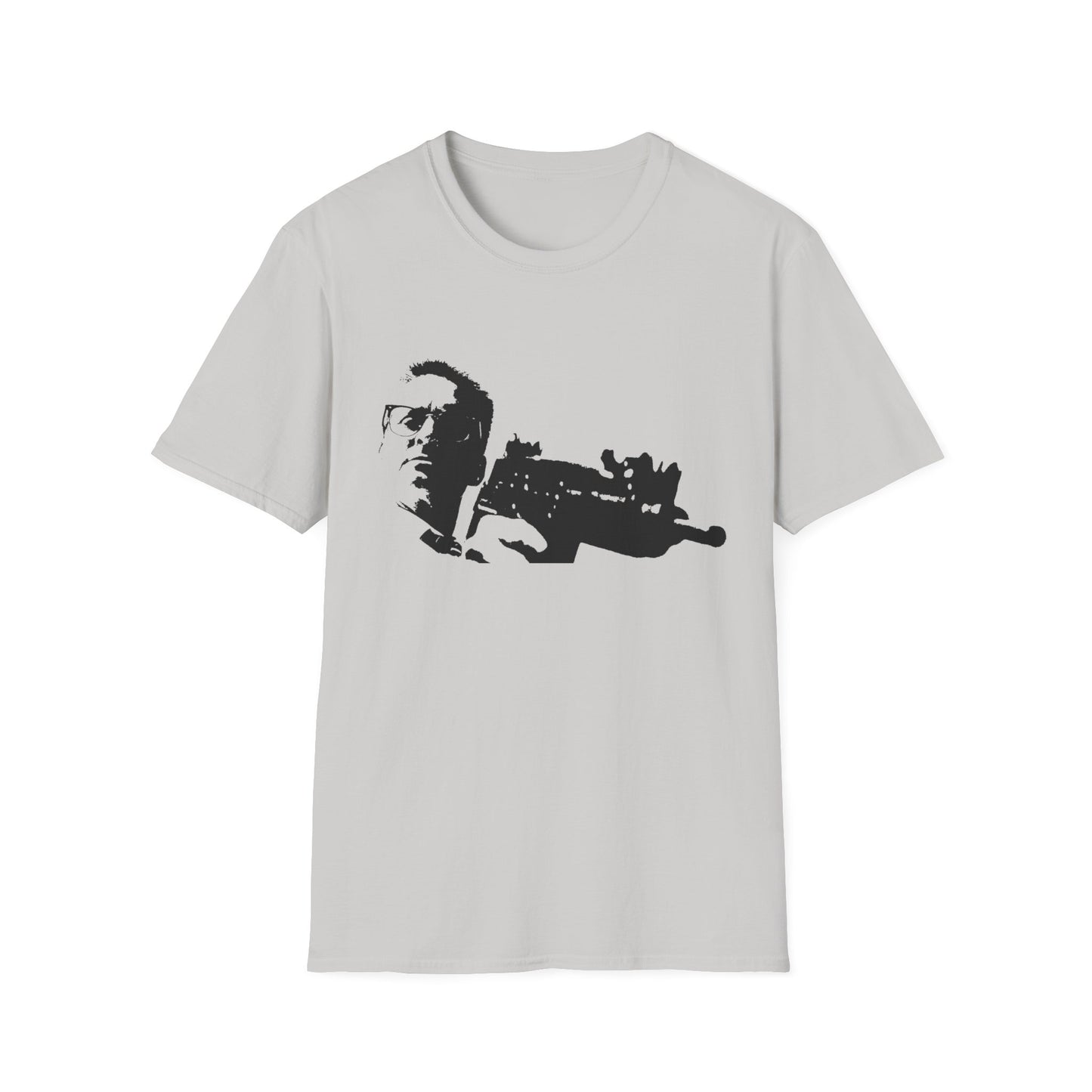 falling down 1993 movie william foster (michael douglas) with a gun stencil tshirt