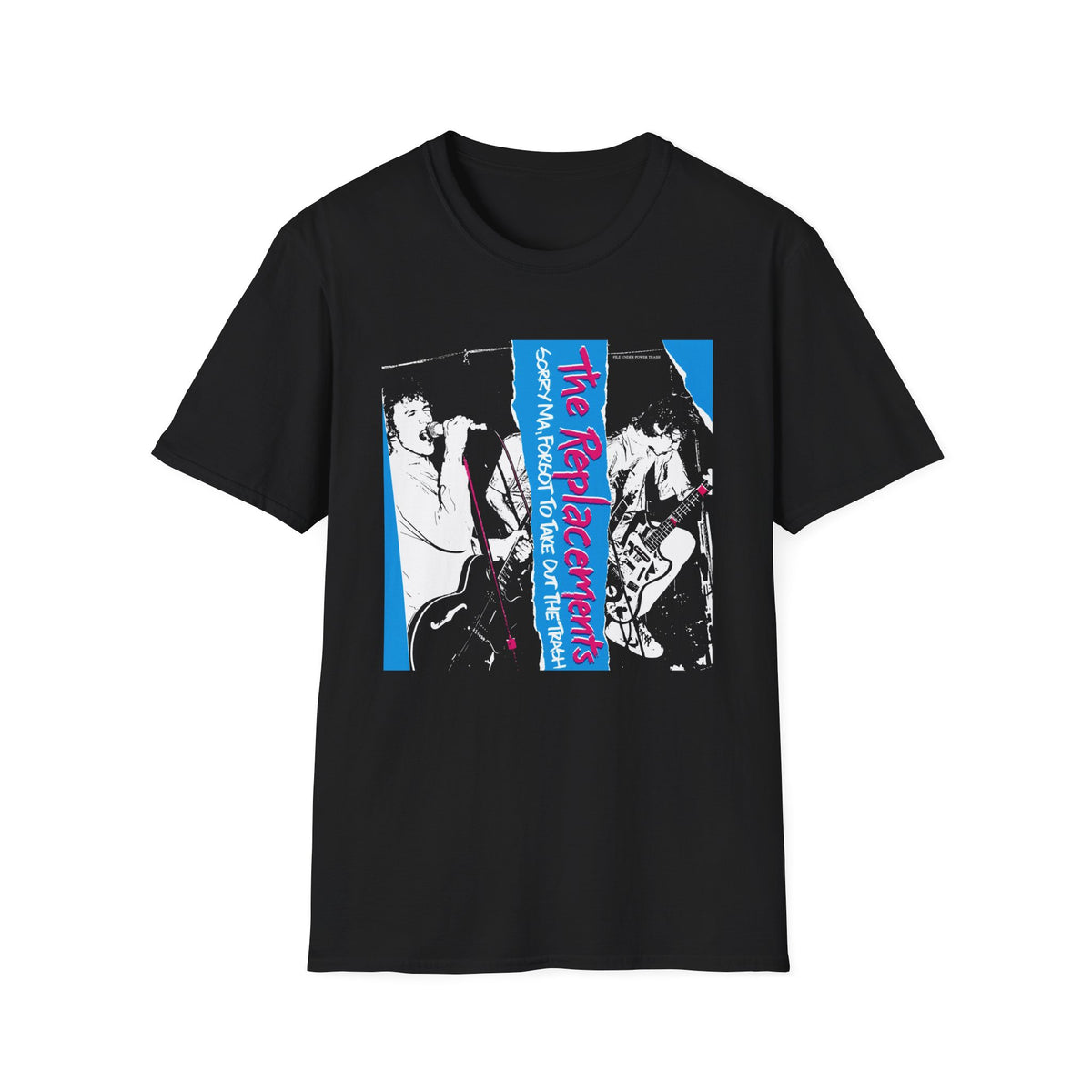 1981 replacements sorry ma, forgot to take out the trash album tshirt