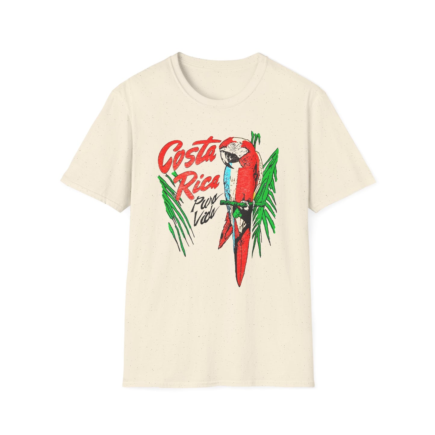vintage costa rica pura vida pure life reproduction tshirt