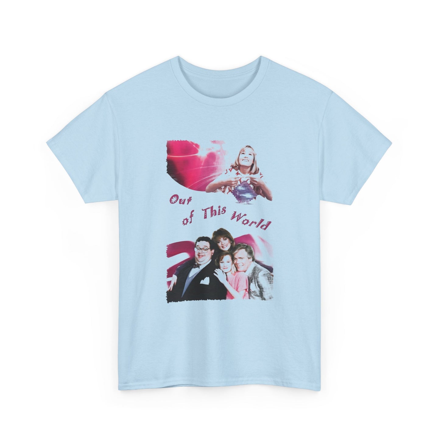 out of this world american sci fi fantasy sit com tv series tshirt