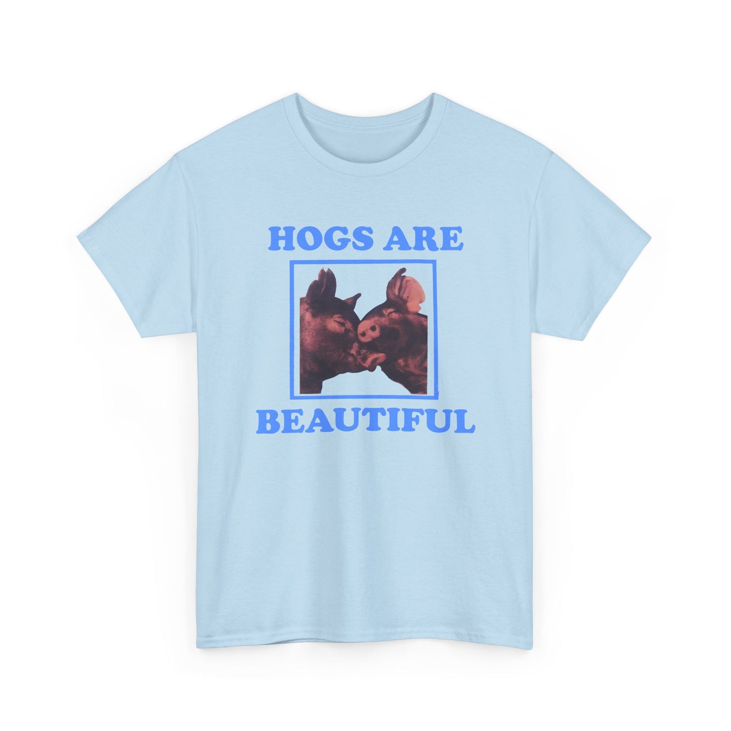vintage hogs are beautiful reproduction tshirt
