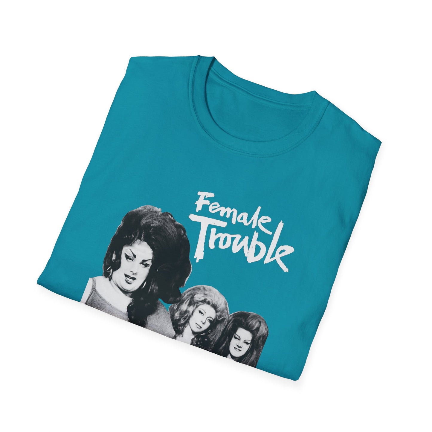 1974 comedy crime movie by john waters female trouble movie poster tshirt