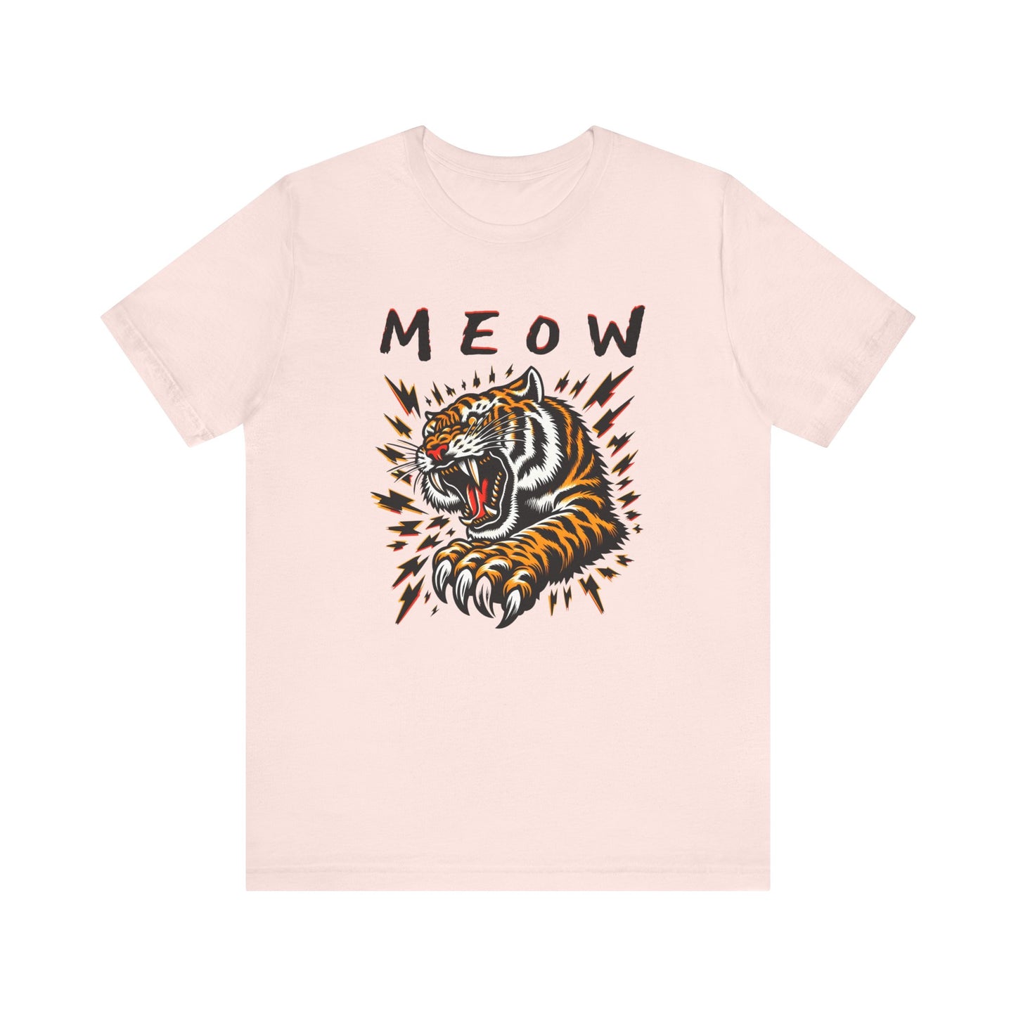 raging tiger meow tshirt